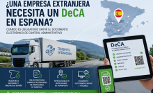 Empresa extranjera necesita un DeCA en España para una operación de cabotaje